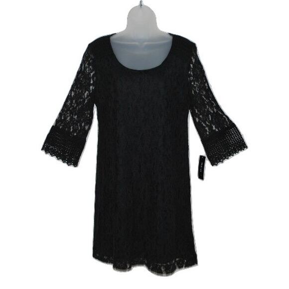 NWT Womens Petite LG Black Dress ** Style & Co - Picture 1 of 12